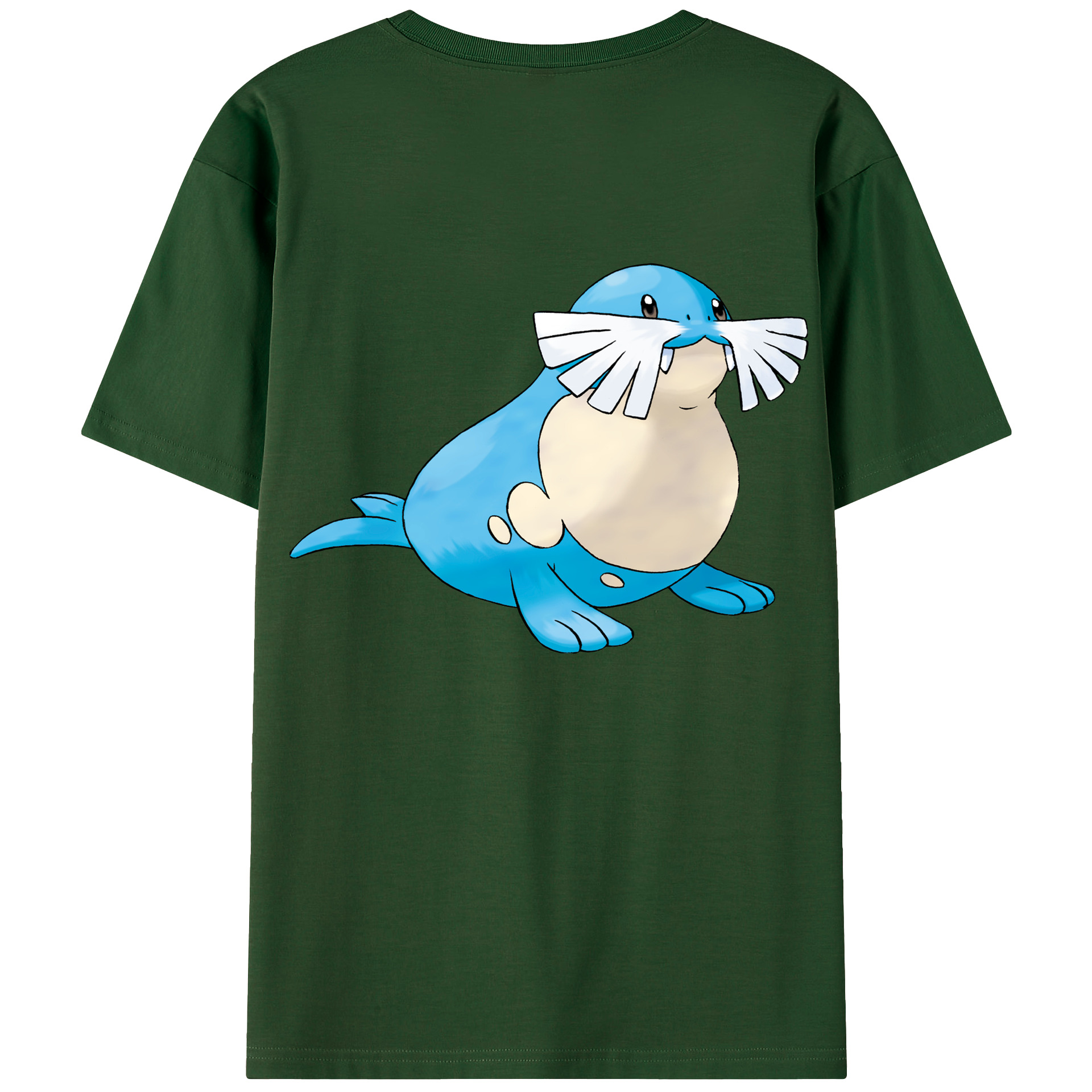（画像用） ポケットモンスター Pokémon 綿100％半袖Tシャツ（背面プリント）